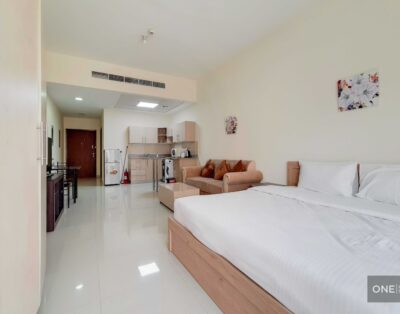 Comfy Studio Close to Global Village