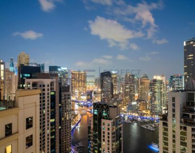 2BR Oasis with Stunning Marina and Dubai Eye Views