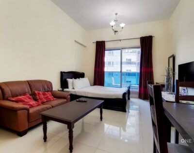 Fully Furnished & Equipped | Spacious Studio